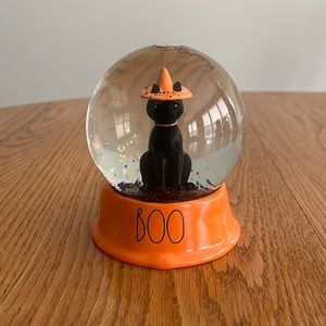 Rae Dunn Boo Snow Globe with Cat